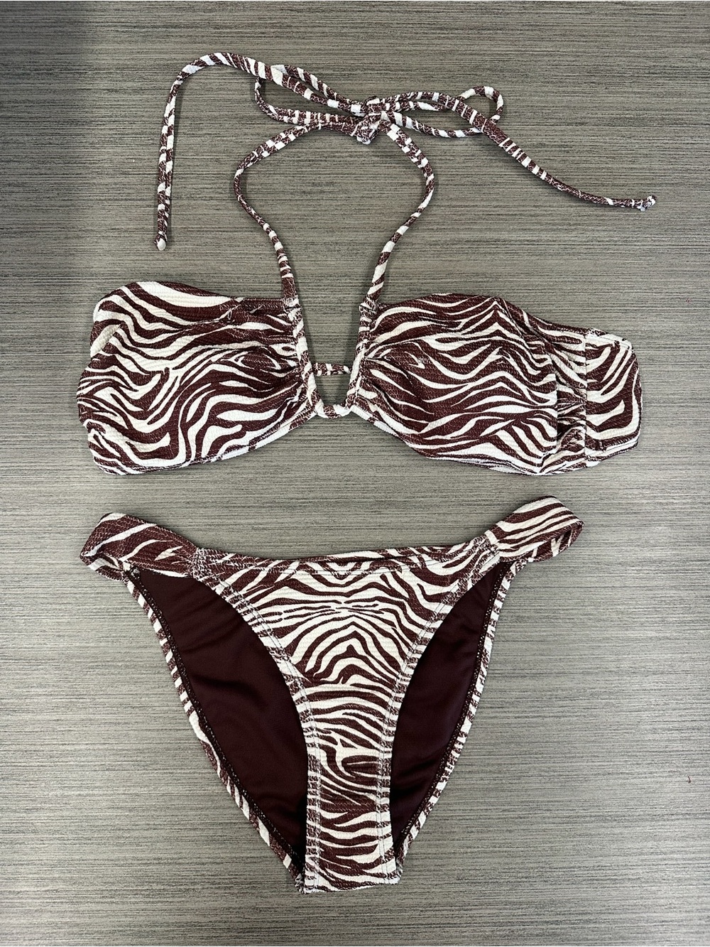Zebra Print Bikini